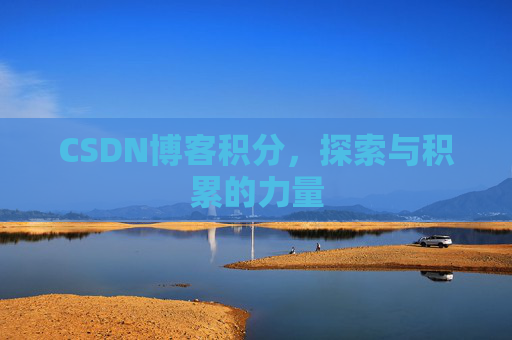 CSDN博客积分，探索与积累的力量